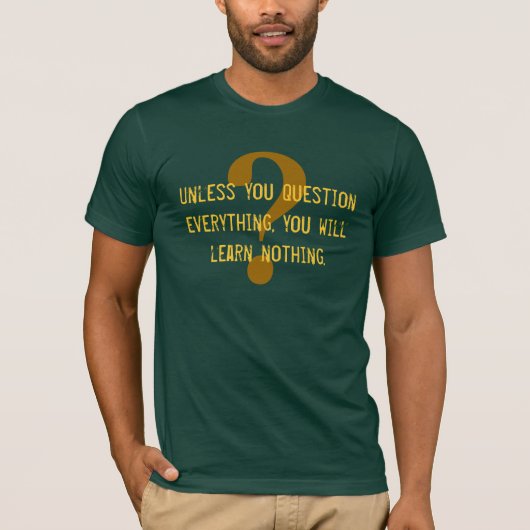 T-shirt Question tout ! (Devant)
