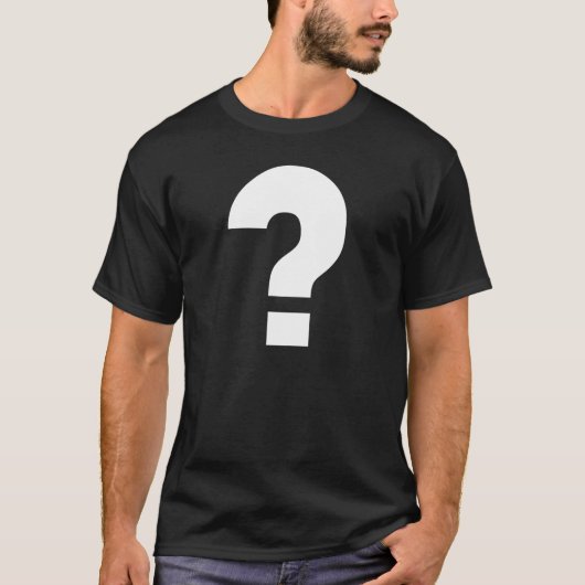 T-shirt Questionmark2 (Devant)