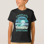 T-shirt Questions axolotales (Devant)
