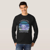T-shirt Questions axolotales (Devant entier)