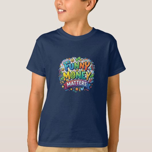 T-shirt Questions d'Argent Drôle (Devant)