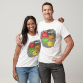 T-shirt Questions de Trivia (Unisexe)