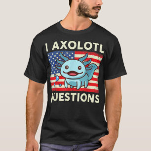 T-shirt Questions sur l'Axolotl Enfants Adultes Poisson m