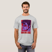 T-shirt Quête de grinding, bingeing d'anime (Devant entier)