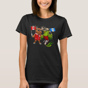 T-shirt Quetzal du Guatemala Orignal Canadien Drapeau Guat