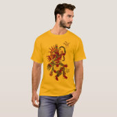 T-shirt quetzalcoatl (Devant entier)