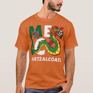 T-shirt Quetzalcoatl Aztec Mayan Inca Toltec Mexique Quetz