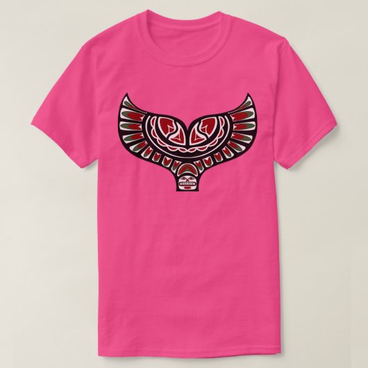 T-shirt Queue américaine (Design devant)