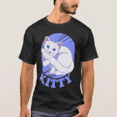 T-shirt Queue blanche (Devant)