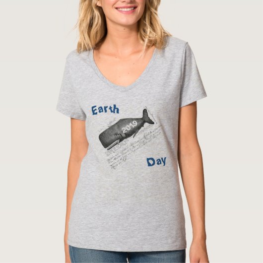 T-shirt Queue de Baleine (Devant)