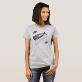 T-shirt Queue de Baleine (Devant entier)