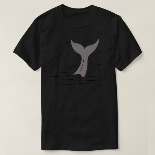 T-shirt queue de baleine 6 (Design devant)