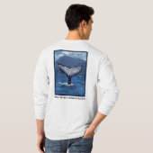 T-shirt Queue de baleine à bosse Citation Hawaïenne (Dos entier)