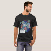 T-shirt Queue de combat (Devant entier)