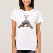 T-shirt Queue de lapin mignon (Devant)
