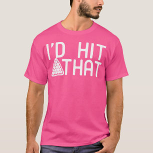 T-shirt Queue de sports de queue 8 Ball disant Pool Billar