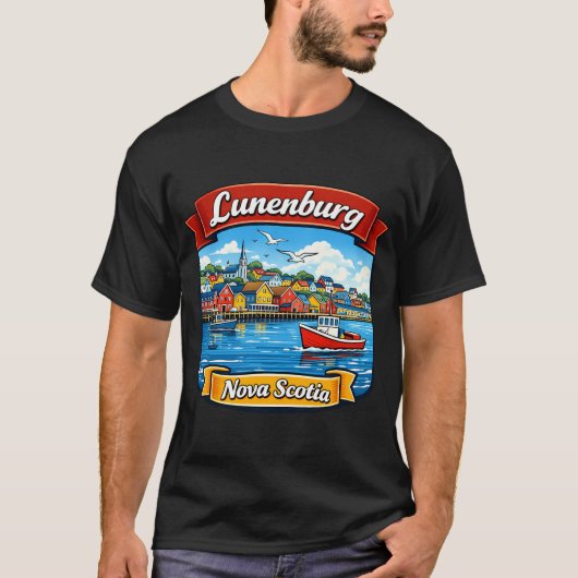 T-shirt Queue de thon USA (Devant)