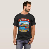 T-shirt Queue de thon USA (Devant entier)