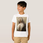 T-shirt Queue d'Elk et fourrure (Devant entier)