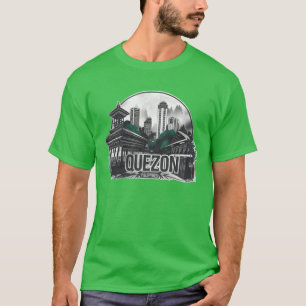 T-shirt Quezon City Philippines rétro