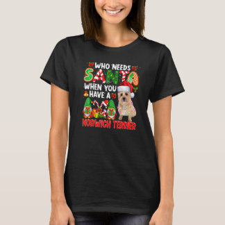 T-shirt Qui a besoin du Père Noël quand on a un Norwich Te