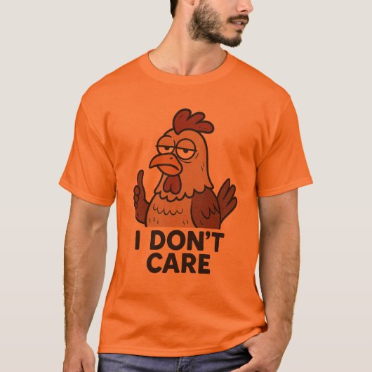 T-shirt Qui a dit que les poulets ne rêvent pas (Devant)