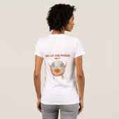 T-shirt Qui a laissé les biscuits ? (Dos entier)