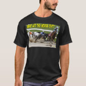 T-shirt Qui A Laissé Sortir Le Cheval (Devant)