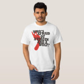 T-shirt Qui a peur d'une Vierge et d'un loup ? (Devant entier)