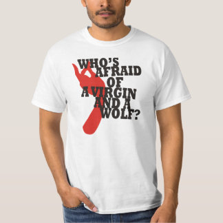 T-shirt Qui a peur d'une Vierge et d'un loup ?