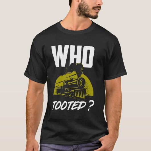 T-shirt Qui a pris le train (Devant)
