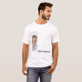 T-shirt qui a su, homosexuel de manière (Devant entier)