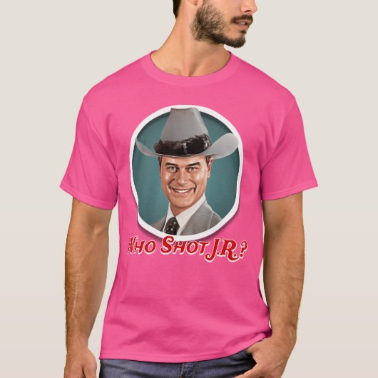 T-Shirt Qui a Tiré sur J.R. (Devant)