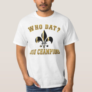 T-shirt Qui ? Champions/fleur de Lis 2010