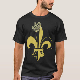 T-shirt Qui Dat ? La couronne 2010 d'or SOUTIENT le