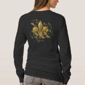 T-shirt Qui dat ?/nous dat/n° 9/fleur de Lis/coeur (Dos)