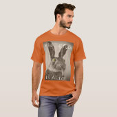 T-shirt Qui diable est Alice Funny Rabbit gift (Devant entier)