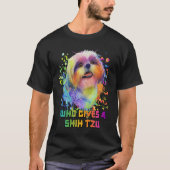 T-shirt Qui donne un Chien Chien Chien Chien Chien Chien C (Devant)