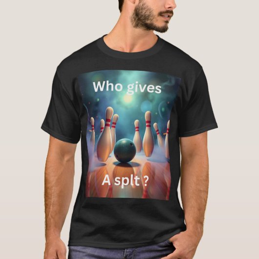 T-shirt Qui donne une split (Devant)