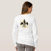 T-shirt Qui est-ce ? N° 9/Or noir (Dos entier)