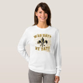 T-shirt Qui est-ce ?/nous dat/fleur de Lis ? (Devant entier)