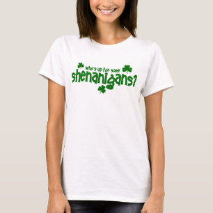 T-shirt Qui est pour une certaine pièce en t de malice