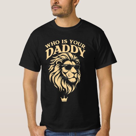 T-shirt Qui Est Ton Papa ? (Devant)