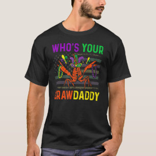 T-shirt Qui est ton père de famille Mardi Gras Carnival