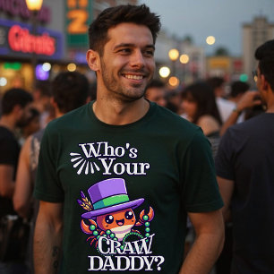 T-shirt Qui est ton père Mardi Gras Mardi Gras