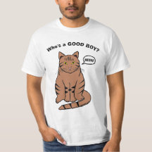 Qui est un bon garçon ? Parler de Tabby Cat Funny