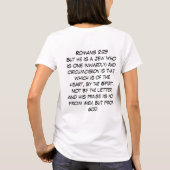 T-shirt Qui est un juif vrai ? (Dos)
