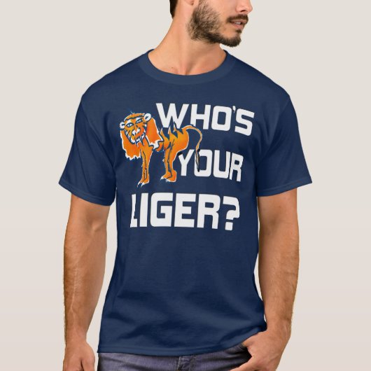 T-shirt Qui est votre Liger ? (Devant)