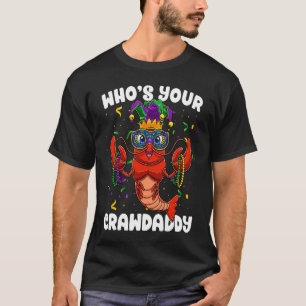 T-shirt Qui est votre père de famille écrevisse ébullition