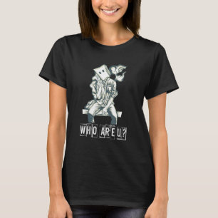 T-shirt Qui êtes-vous I Anarchie Vintage Style Société